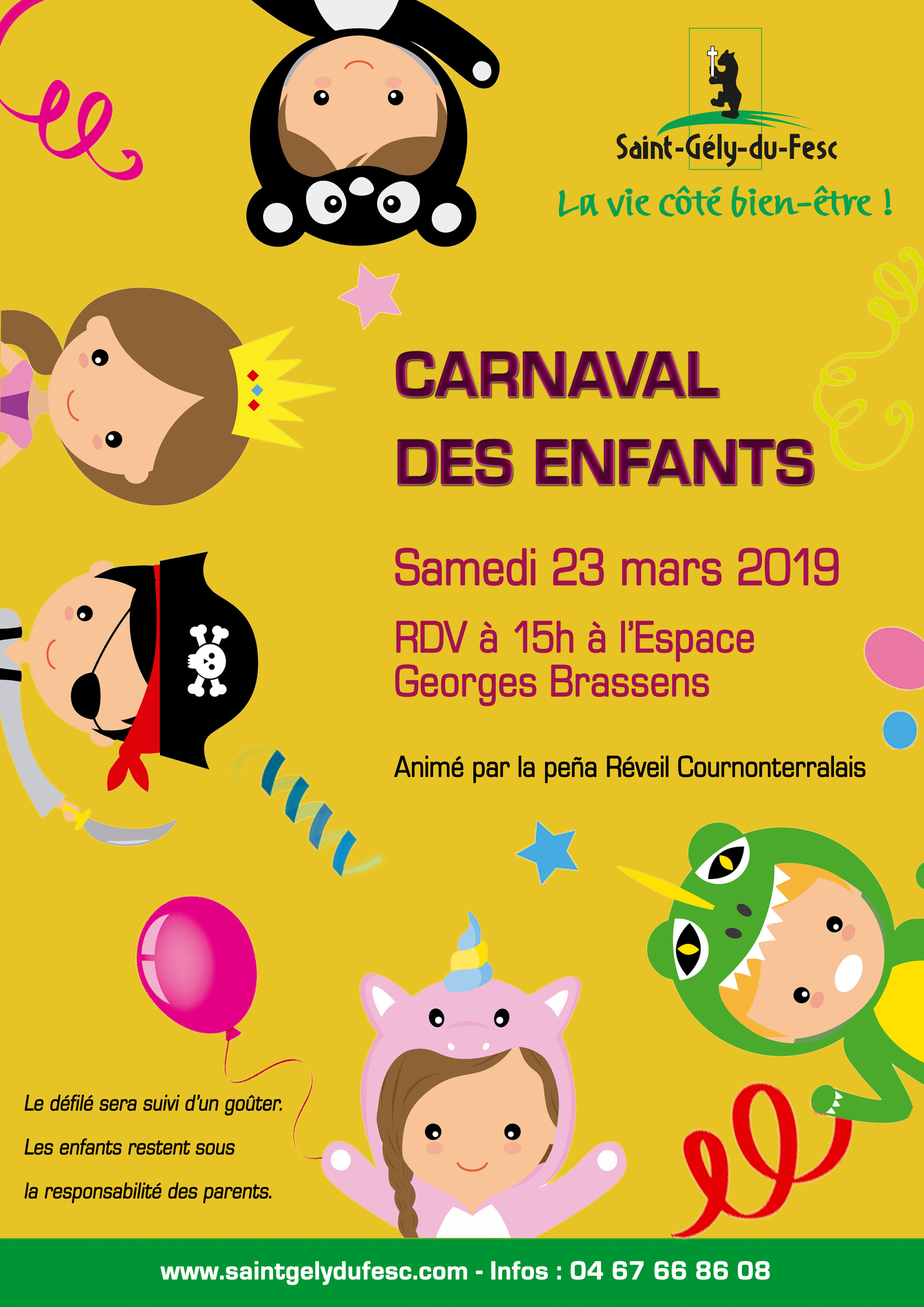 Mairie de Saint-Gély-du-Fesc - Carnaval des enfants